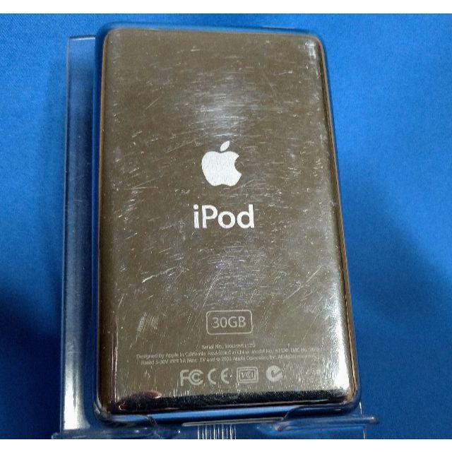 Apple(アップル)のiPod classic 第5世代 30GB  MA002J/A  ジャンク スマホ/家電/カメラのオーディオ機器(ポータブルプレーヤー)の商品写真