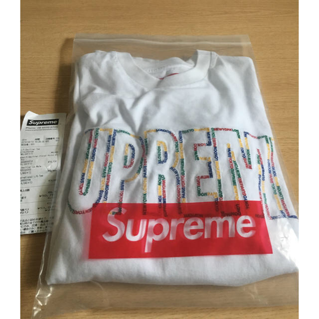 Supreme(シュプリーム)のsupreme international l/s tee メンズのトップス(Tシャツ/カットソー(七分/長袖))の商品写真