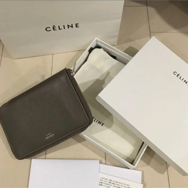 CELINE セリーヌ 財布 旧ロゴ スリ 人気カラー 最終価格