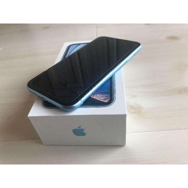 国内発送 Apple - DoCoMo iPhoneXR ブルー 64GB SIMロック解除済 スマートフォン本体