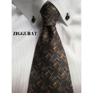 中古　ZIGGURAT 　シルク　ネクタイ(ネクタイ)