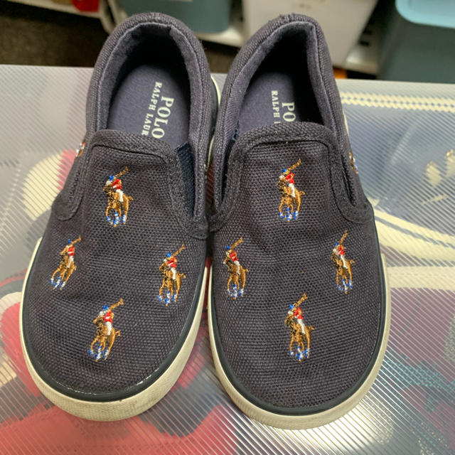 POLO RALPH LAUREN(ポロラルフローレン)のラルフローレン スリッポン 13cm キッズ/ベビー/マタニティのベビー靴/シューズ(~14cm)(スリッポン)の商品写真