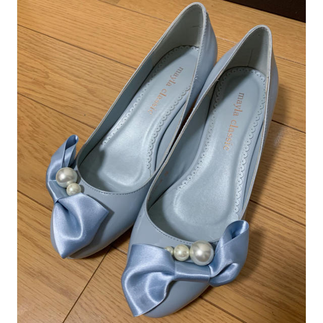 美品/mayla classic/パンプス/25cm レディースの靴/シューズ(ハイヒール/パンプス)の商品写真