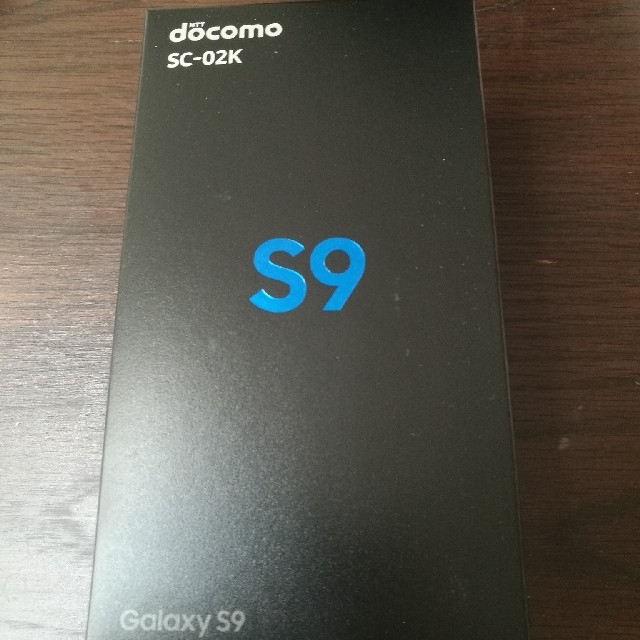 未使用新品　docomo Galaxy S9 SC-02K チタニウムグレー