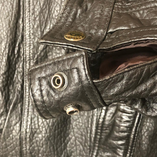 皮ジャン メンズのジャケット/アウター(レザージャケット)の商品写真