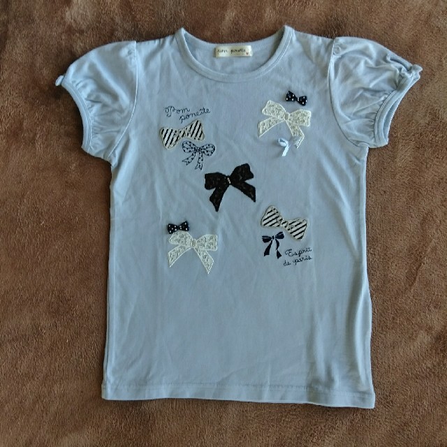 pom ponette(ポンポネット)のポンポネット、半袖Tシャツ キッズ/ベビー/マタニティのキッズ服女の子用(90cm~)(Tシャツ/カットソー)の商品写真