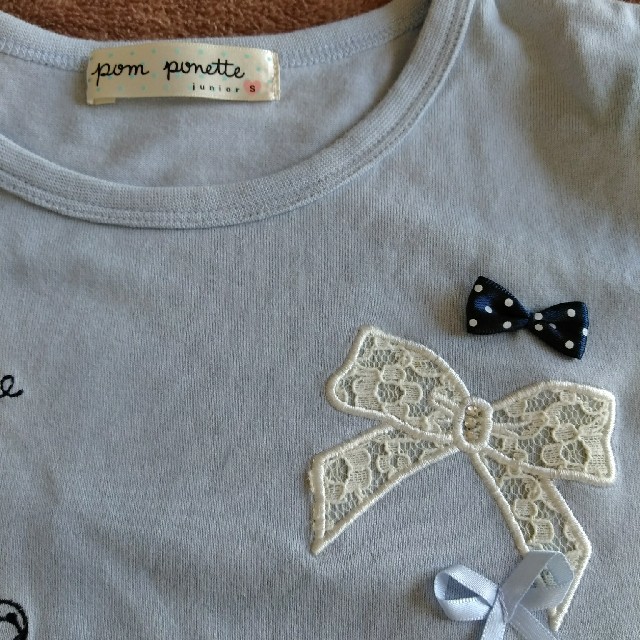 pom ponette(ポンポネット)のポンポネット、半袖Tシャツ キッズ/ベビー/マタニティのキッズ服女の子用(90cm~)(Tシャツ/カットソー)の商品写真