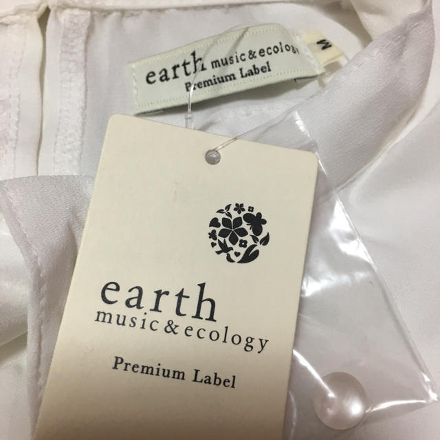 earth music & ecology(アースミュージックアンドエコロジー)のearthmusic&ecology  ボウタイブラウス  アース レディースのトップス(シャツ/ブラウス(長袖/七分))の商品写真