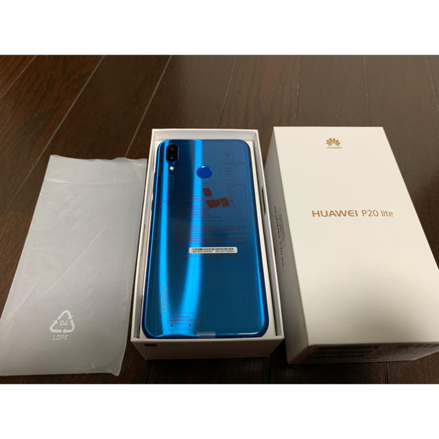 huawei p20 lite simフリーの通販 by mmjp｜ラクマ