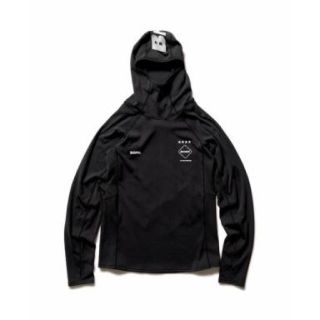 エフシーアールビー(F.C.R.B.)のFCRB UNDER LAYER HOODY 黒 L 美品 レア bristol(Tシャツ/カットソー(七分/長袖))