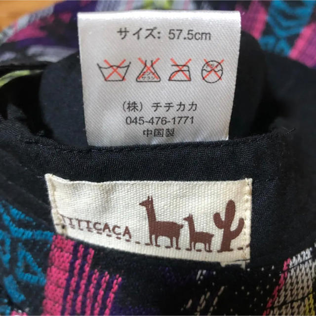 titicaca(チチカカ)の【美品】バケットハット【チチカカ】 レディースの帽子(ハット)の商品写真