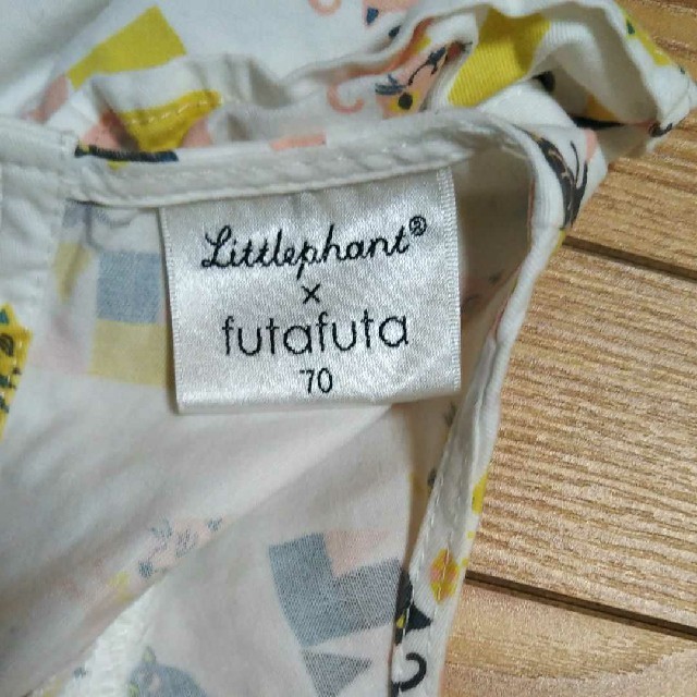 futafuta(フタフタ)のfutafutaチュニック　70 キッズ/ベビー/マタニティのベビー服(~85cm)(シャツ/カットソー)の商品写真