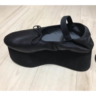 COMME des GARÇONS コムデギャルソン  24.5 厚底 バレエ(バレエシューズ)