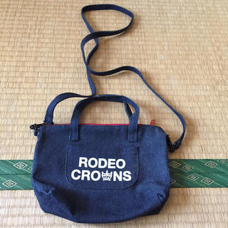 ロデオクラウンズ(RODEO CROWNS)のRODEO  CROWNS 2wayデニムミニバッグ(ショルダーバッグ)