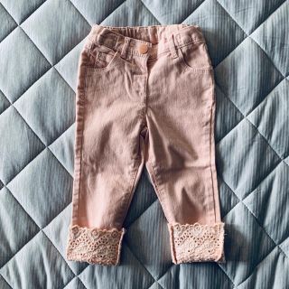 ネクスト(NEXT)の裾レース柄❣️キッズデニム👖(パンツ/スパッツ)