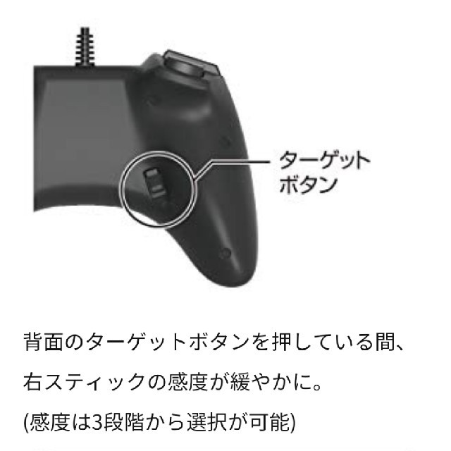 PlayStation4(プレイステーション4)のPS4/PS3 対応 コントローラー ホリパッド FPS PLUS エンタメ/ホビーのゲームソフト/ゲーム機本体(その他)の商品写真