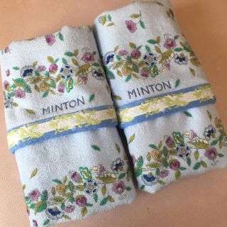 ミントン(MINTON)の未使用☆ミントン タオル2枚(タオル/バス用品)