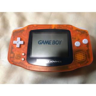 任天堂・ゲームボーイアドバンス!スケルトンオレンジ 任天堂・ゲームボーイアドバンス!スケルトンオレンジ