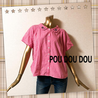 プードゥドゥ(POU DOU DOU)のPOU DOU DOU ★ ギンガムチェック シャツ(シャツ/ブラウス(半袖/袖なし))