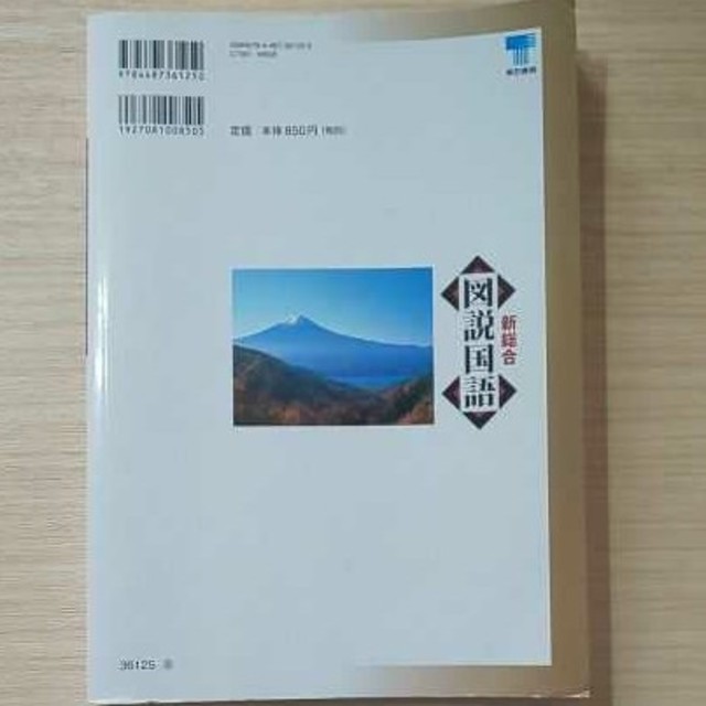 東京書籍(トウキョウショセキ)の【新品未使用】新総合 図説国語 東京書籍 エンタメ/ホビーの本(語学/参考書)の商品写真