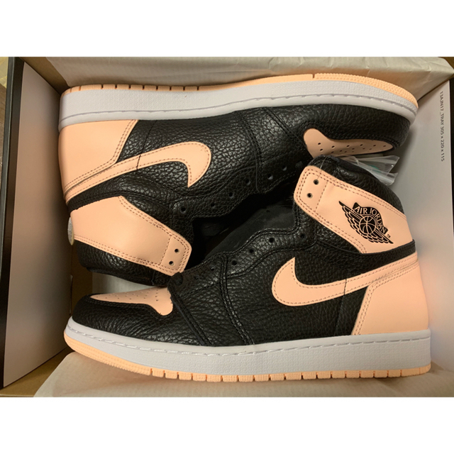 NIKE(ナイキ)のNIKE AIR JORDAN 1 BLACK PINK 27.5cm メンズの靴/シューズ(スニーカー)の商品写真