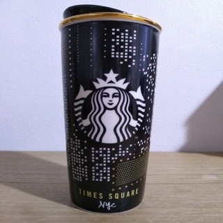 スターバックスコーヒー(Starbucks Coffee)のスターバックス　陶器製タンブラー　NYタイムズスクエア限定(タンブラー)