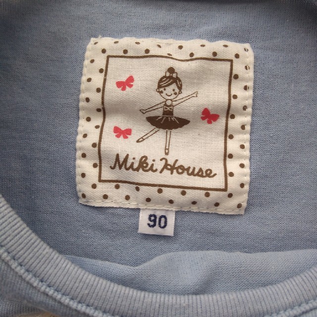 mikihouse(ミキハウス)のミキハウス　Tシャツ　90    キッズ/ベビー/マタニティのキッズ服女の子用(90cm~)(Tシャツ/カットソー)の商品写真