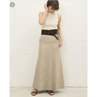 ドゥーズィエムクラス(DEUXIEME CLASSE)の PUNTOVITA SASH BELT ブラウン(ベルト)