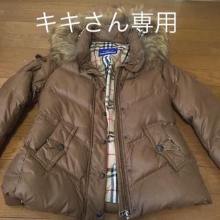 バーバリーブルーレーベル(BURBERRY BLUE LABEL)のBurberry BLUELABEL38ダウンコート(ダウンコート)