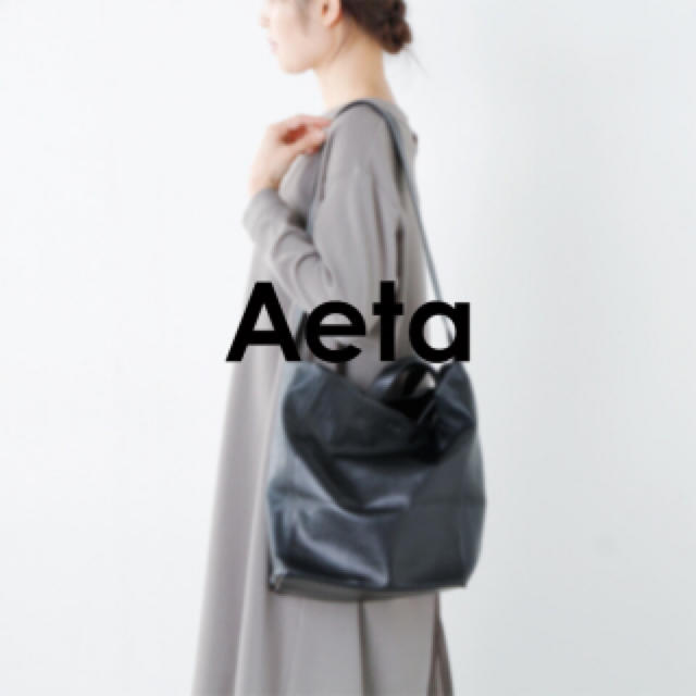 Aeta カウレザートートバッグ M アエタ