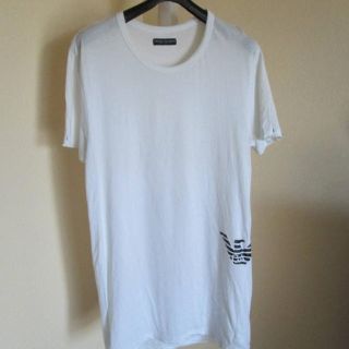 エンポリオアルマーニ(Emporio Armani)の30812  EMPORIO ARMANI プリント半袖ロング丈Tシャツ(Tシャツ/カットソー(半袖/袖なし))