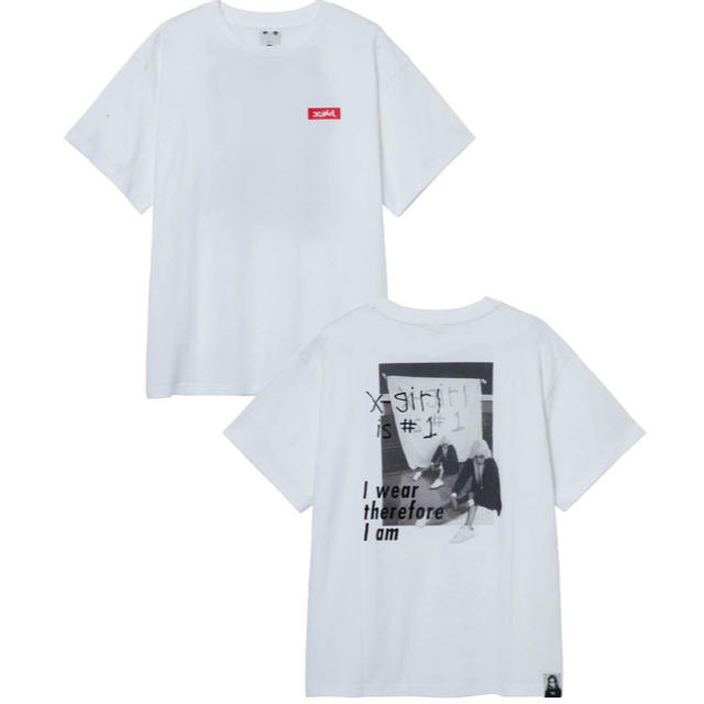 X-girl(エックスガール)のX-girl✩Tシャツ レディースのトップス(Tシャツ(半袖/袖なし))の商品写真