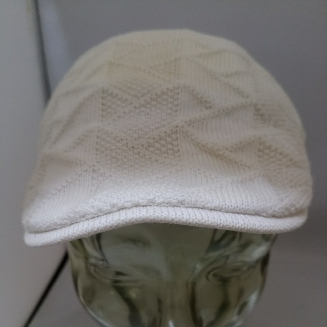 LACOSTE(ラコステ)のLACOSTE　ハンチング　白 メンズの帽子(ハンチング/ベレー帽)の商品写真
