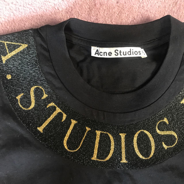 Acne Acne Studios 刺繍入り ロゴノースリーブカットソーの通販 By G