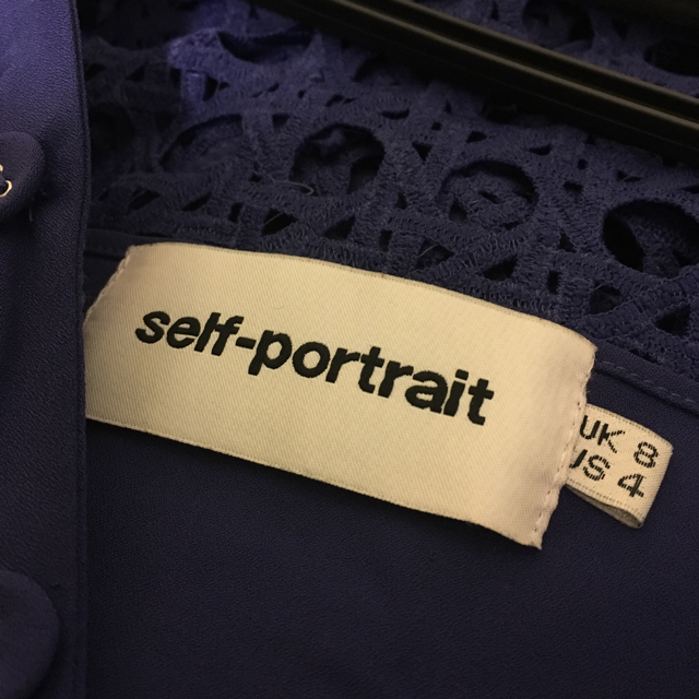 SELF PORTRAIT(セルフポートレイト)のself-portrait  ワンピース  UK8  US4 レディースのワンピース(ロングワンピース/マキシワンピース)の商品写真