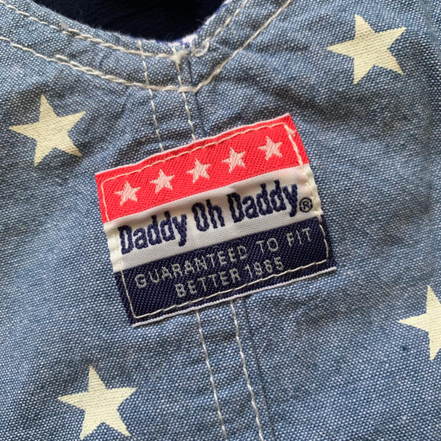 daddy oh daddy(ダディオーダディー)のハム様専用。オーバーオール サロペット スカート キッズ/ベビー/マタニティのキッズ服女の子用(90cm~)(ワンピース)の商品写真