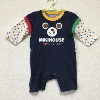 ミキハウス(mikihouse)の【期間限定値下げ】ミキハウス ロンパース サイズ70(ロンパース)