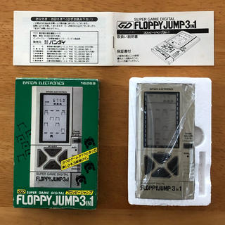 バンダイ(BANDAI)のBANDAI  GAME FLOPPY JUMP3IN1 80s(家庭用ゲーム機本体)