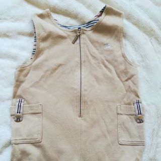 バーバリー(BURBERRY)のバーバリー　カバーオール　80　ファミリア(カバーオール)