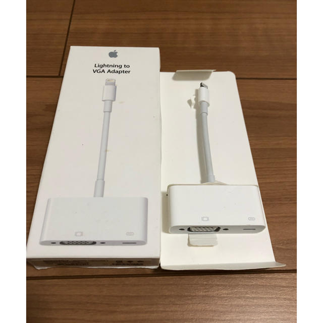 クリアランスsale!期間限定! アップル Lightning - VGAアダプタ