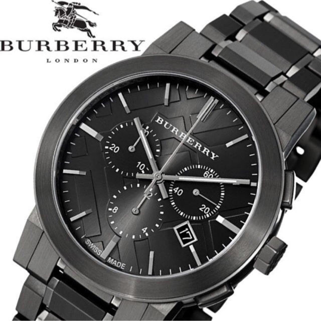 BURBERRY - 新品 バーバリー 高級腕時計 クロノグラフ Burberry確実本物の通販 by GLOW3848's shop