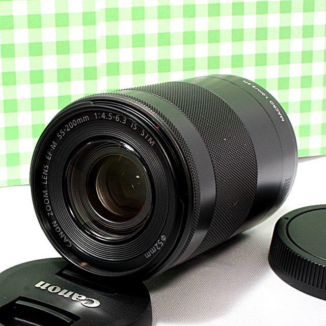 Canon - ❤️新品未使用❤️キャノン CANON EF-M 55-200mmr 黒