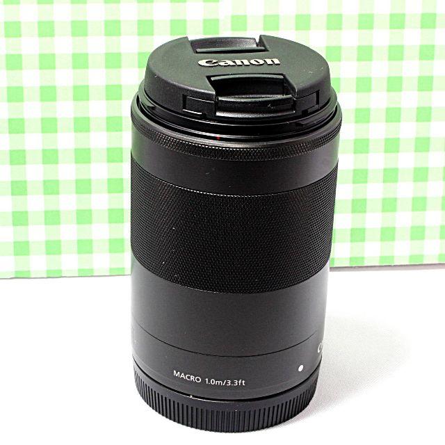 レンズ⋚ Canon CANON EF-M 55-200mmr 黒の通販 by Smile Camera shop｜キヤノンならラクマ - ❤️新品未使用❤️キャノン リアキャッ