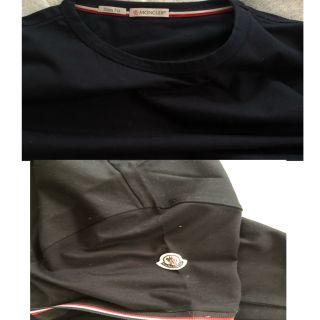 モンクレール(MONCLER)のモンクレール スリムフィット XL ネイビー(Tシャツ(半袖/袖なし))