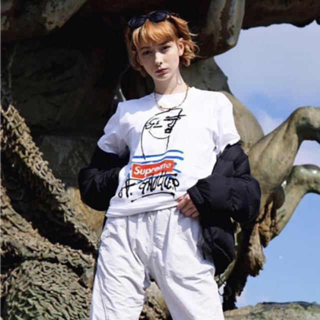 Supreme Jean Paul Gaultier Tee White L