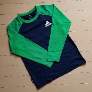 アディダス(adidas)の【Ｔシャツ】adidas キッズ長袖Ｔシャツ140(Tシャツ/カットソー)