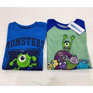 ディズニー(Disney)の新品■モンスターズインク  男の子 半袖 Tシャツ2枚セット  7  7歳 ★(Tシャツ/カットソー)