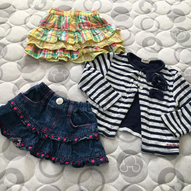 mou jon jon(ムージョンジョン)のムージョンジョン7点セット キッズ/ベビー/マタニティのキッズ服女の子用(90cm~)(その他)の商品写真