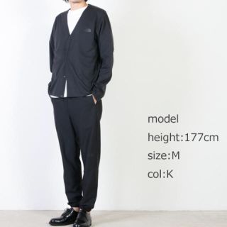 THE NORTH FACE 黒 M Tech Lounge Cardigan