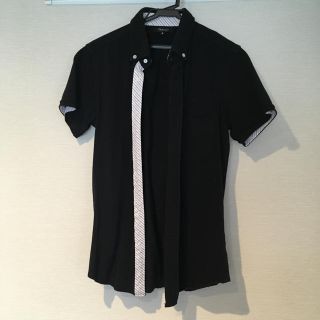 ユナイテッドアローズ(UNITED ARROWS)のUNITED ARROWS シャツ 黒 半袖(シャツ)